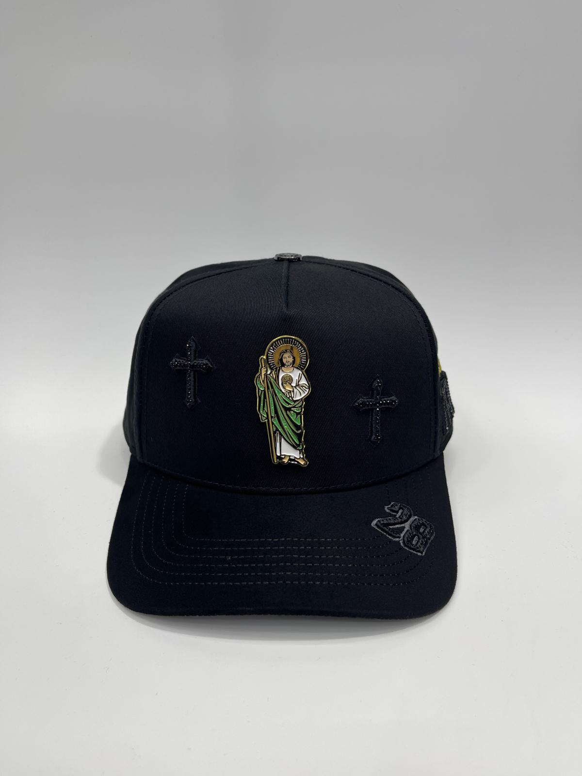 KILO HATS • san judas Tadeo (black)